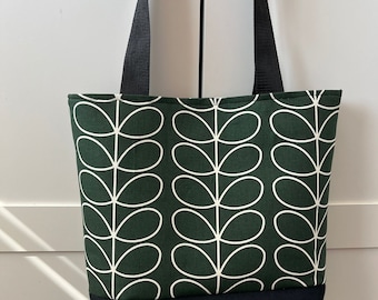 Beautiful Orla Kiely  Green bag