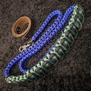 Lunchbox Strap Handcrafted Paracord/Leather – Choose up to 3 Colors