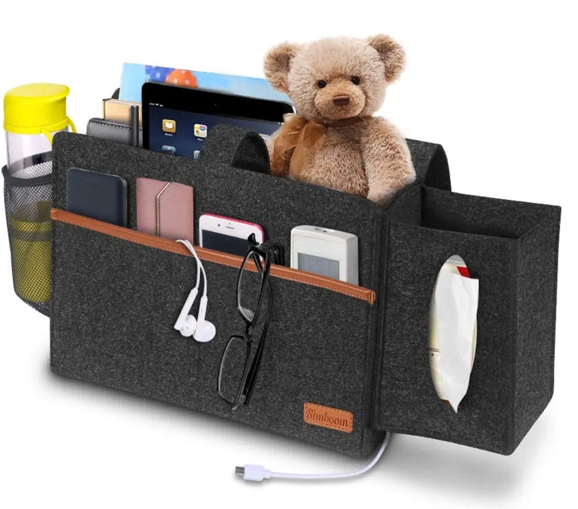 Bedside Organizer Storage Caddy Hanging as Bunk Bed Storage Accessories  Handrail Multi Pockets at Rs 320/piece in Surat