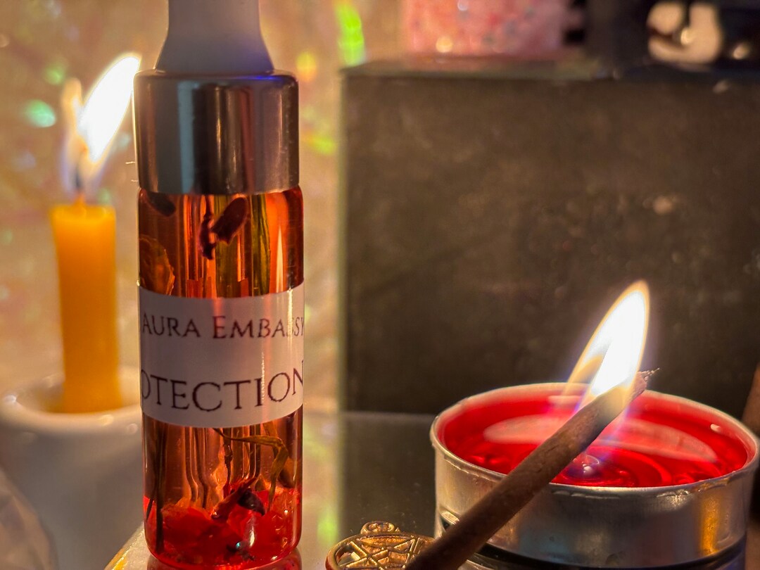 CUSTOM OILS, Banishing, Return to Sender Oil, Protection Oil, Justice