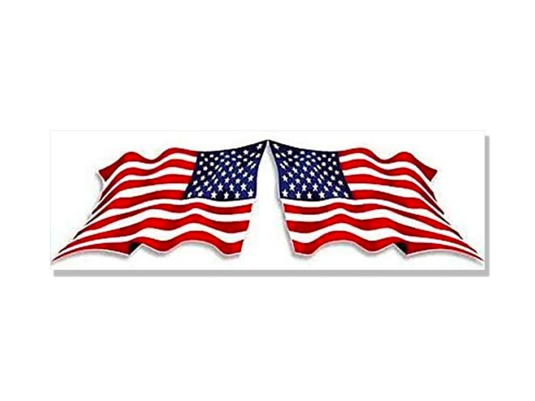 Premium American Made US Flag 3x5 In Decal 10 Pack. USA - Foto 10