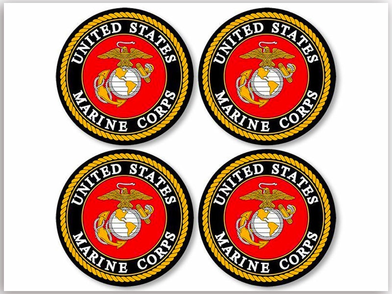  Officially Licensed United States Marine Corps USMC Leatherneck  Patch, with Iron-On Adhesive
