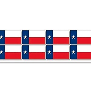 Sheet of 8: Texas Flag Stickers (vinyl decal tx scrapbooking texan proud cell-phone small)