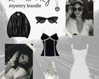 Lana Del Rey Mystery Box Coquette Aesthetic Pinterest Style Outfit Bundle