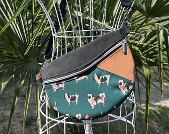 Lucky Dog Crossbody Bag, stylish everyday shoulder bag
