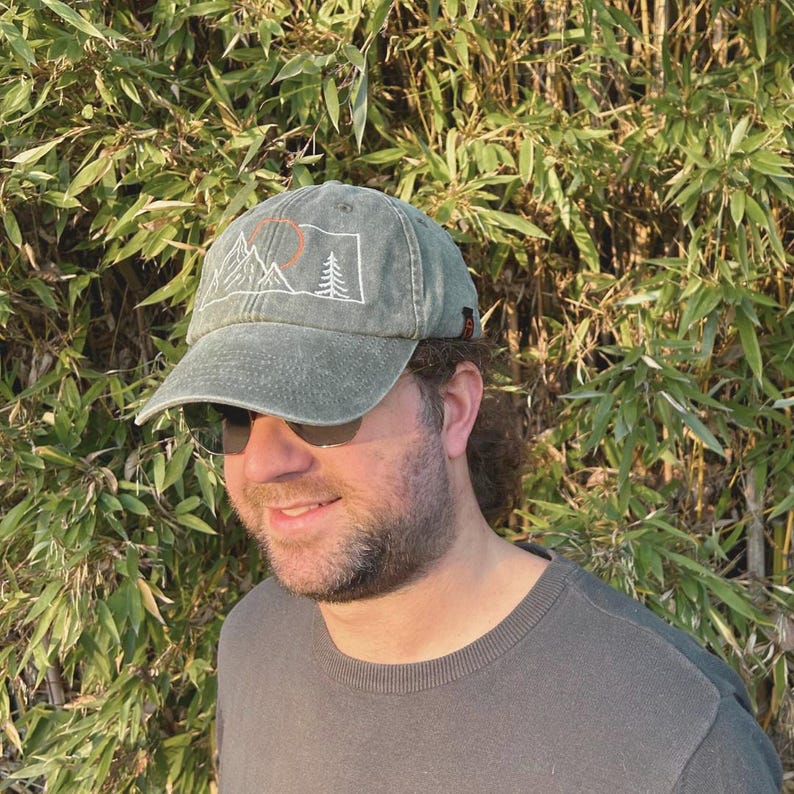 Unisex embroidered cap