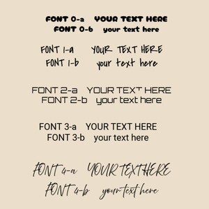 DIFFERENT FONT
