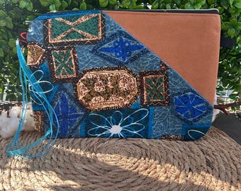 Boho-style Clutch Bag: Unique Pouch, Make-up Organizer