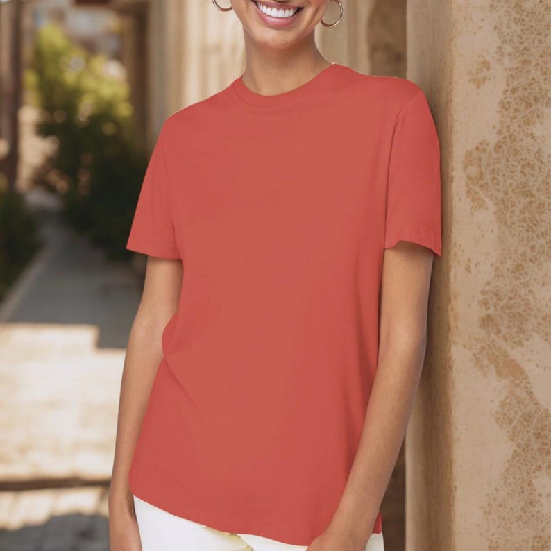 unisex organic cotton t-shirt, regular fit
