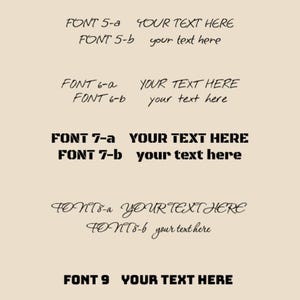 DIFFERENT FONT