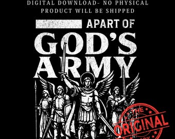 キリスト教の戦士天使 PNG | 神の軍隊デジタルアート (300 DPI)