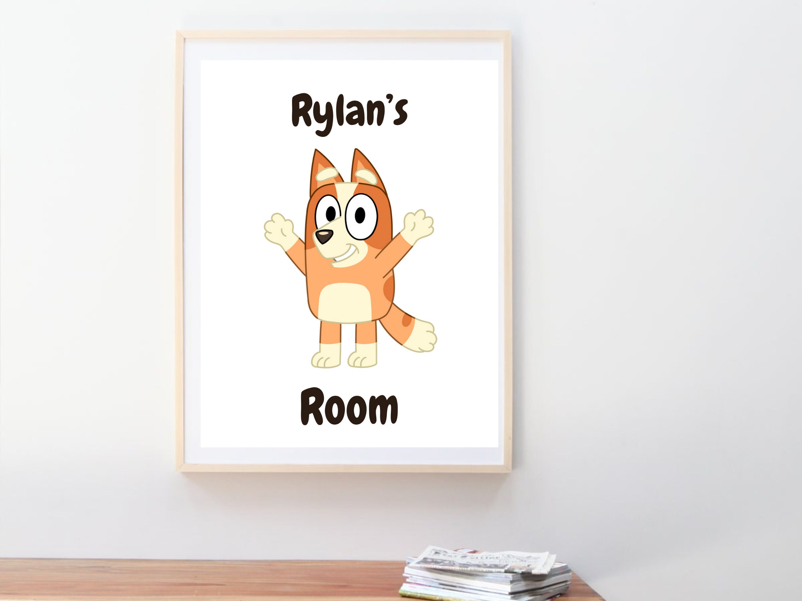 Bluey Custom Poster Bluey Posters Bluey Kids Room Disney - Etsy New Zealand
