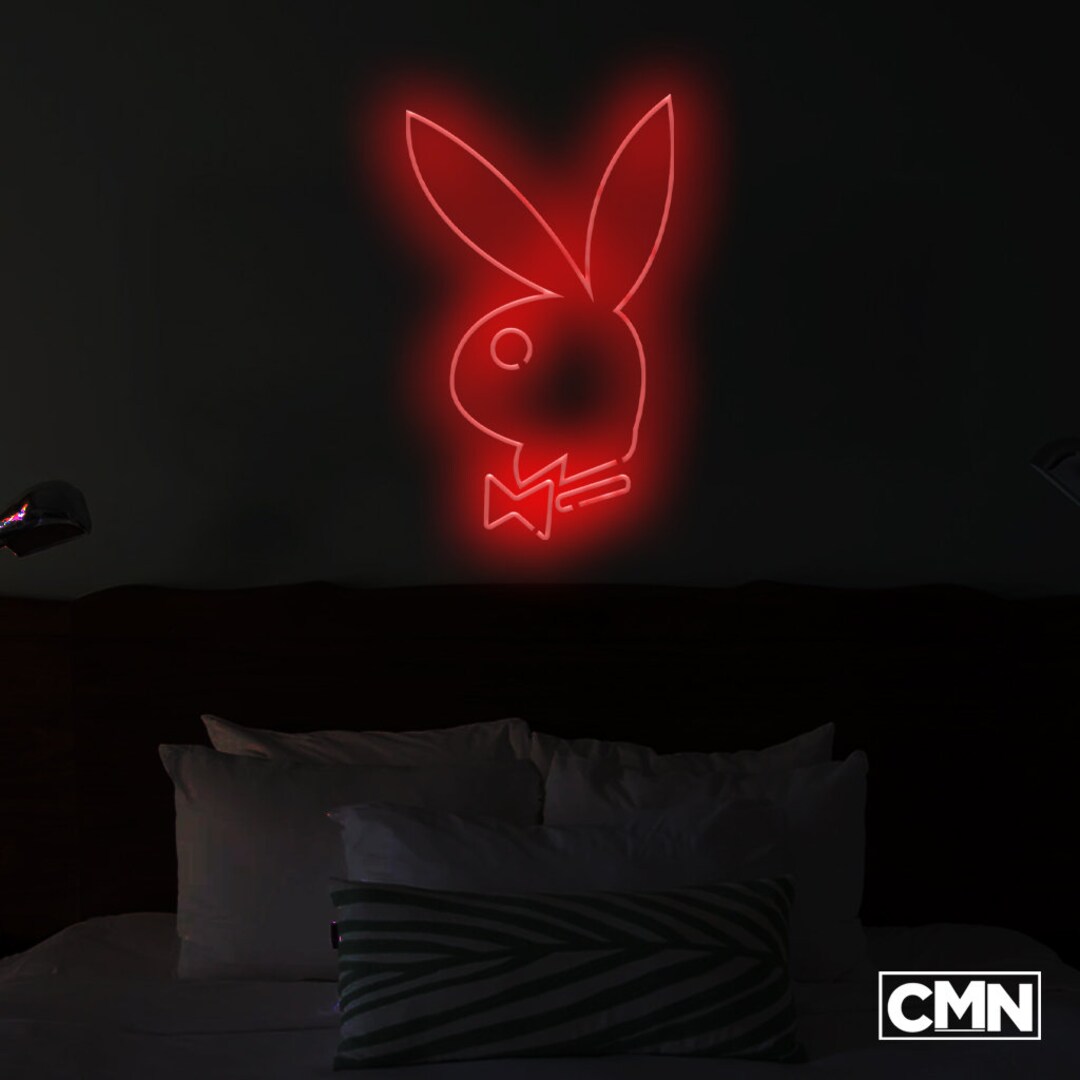 Playboy Neon Sign Neon Sign Led Neon Sign Neon Art LED - Etsy