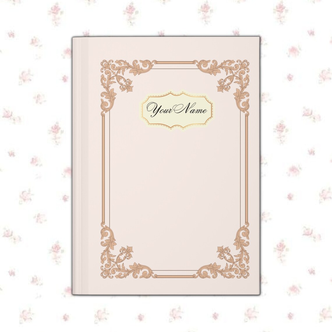 Personalized Coquette Journal: Custom Pink Princesscore Notebook - Etsy