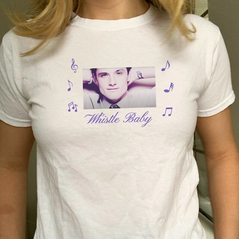 Josh Hutcherson Whistle Baby Meme Shirt Y2K Baby Tee Funny Etsy
