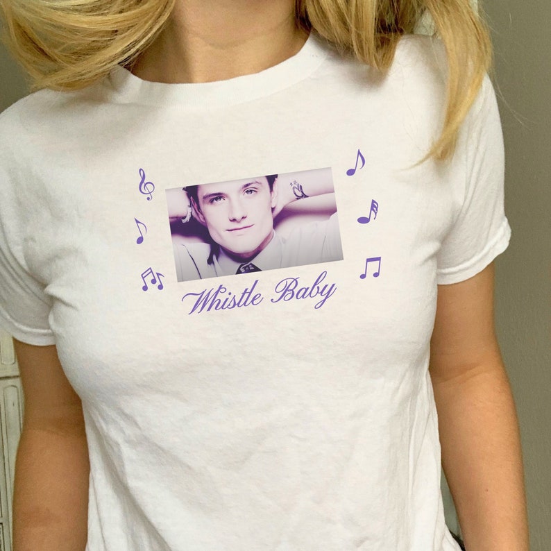 Josh Hutcherson Whistle Baby Meme Shirt Y2K Baby Tee Funny Etsy