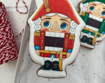 Nutcracker Christmas Cookie