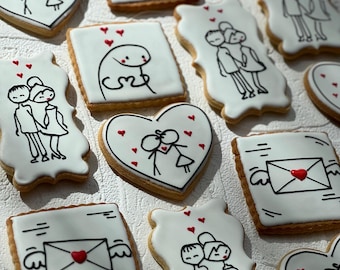 St. Valentines cookies