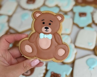Baby shower custom cookies