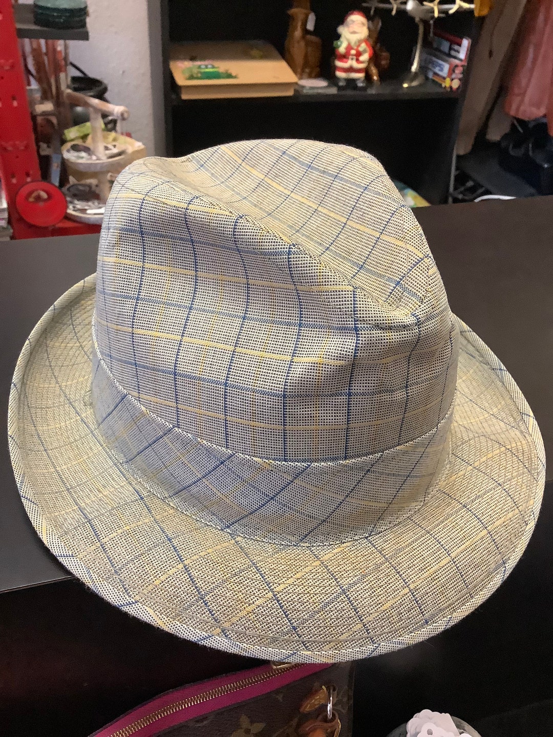 Mens Vintage 70s Fedora Hat Etsy
