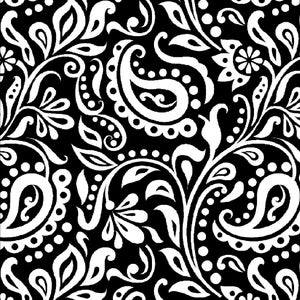 Paisley Bandana Pattern: Seamless Vector File (SVG, AI, PNG)