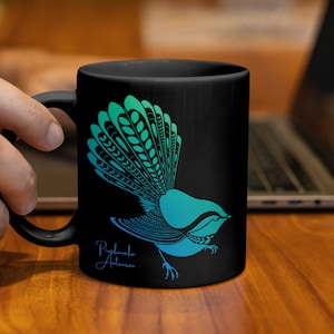 Piwakawaka Aotearoa - New Zealand Fantail Mug