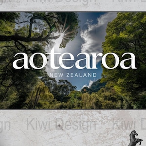 Aotearoa New Zealand Digital Download Wall Art, New Zealand Landscape Photography, Instant Download, Digital File Art Print