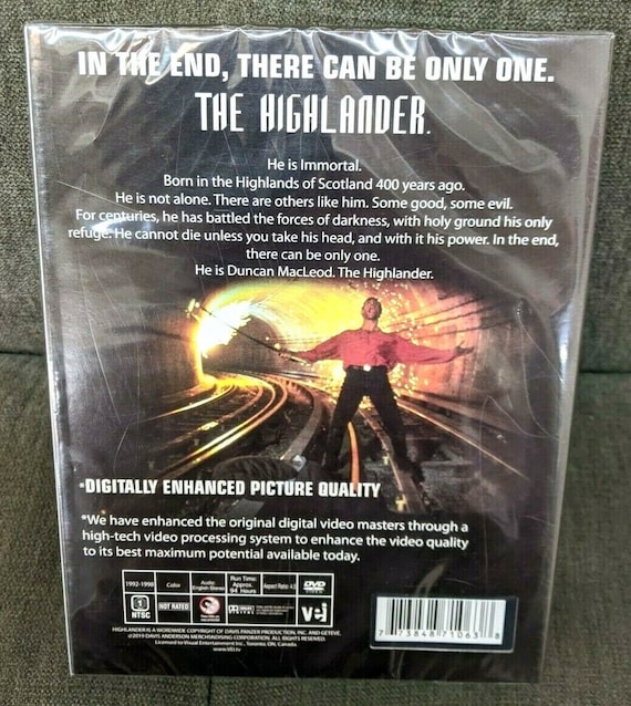 HIGHLANDER: the Complete TV Series, All 6 Seasons, 119 Episodes +