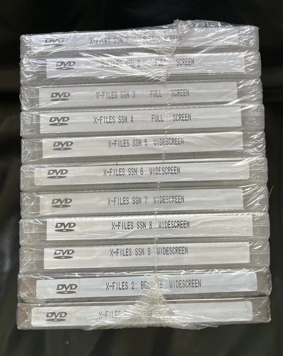 THE X-FILES Complete Original Series DVD 9 Seasons + Movies - Etsy