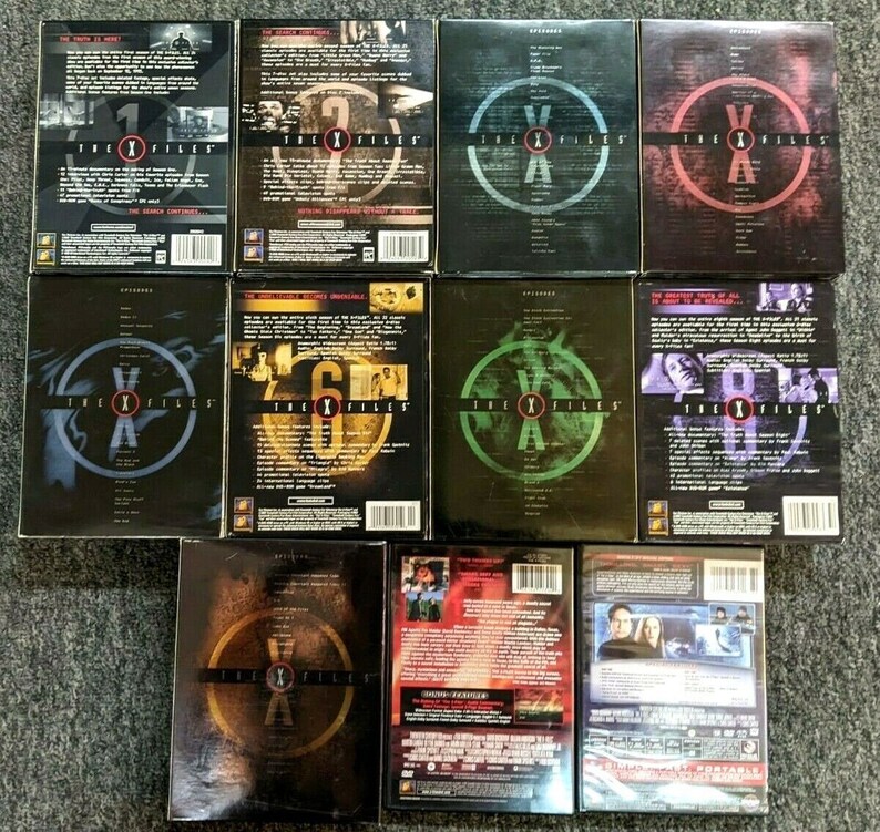 THE XFILES Complete Original Series Collector's Editions DVD 9 Seasons