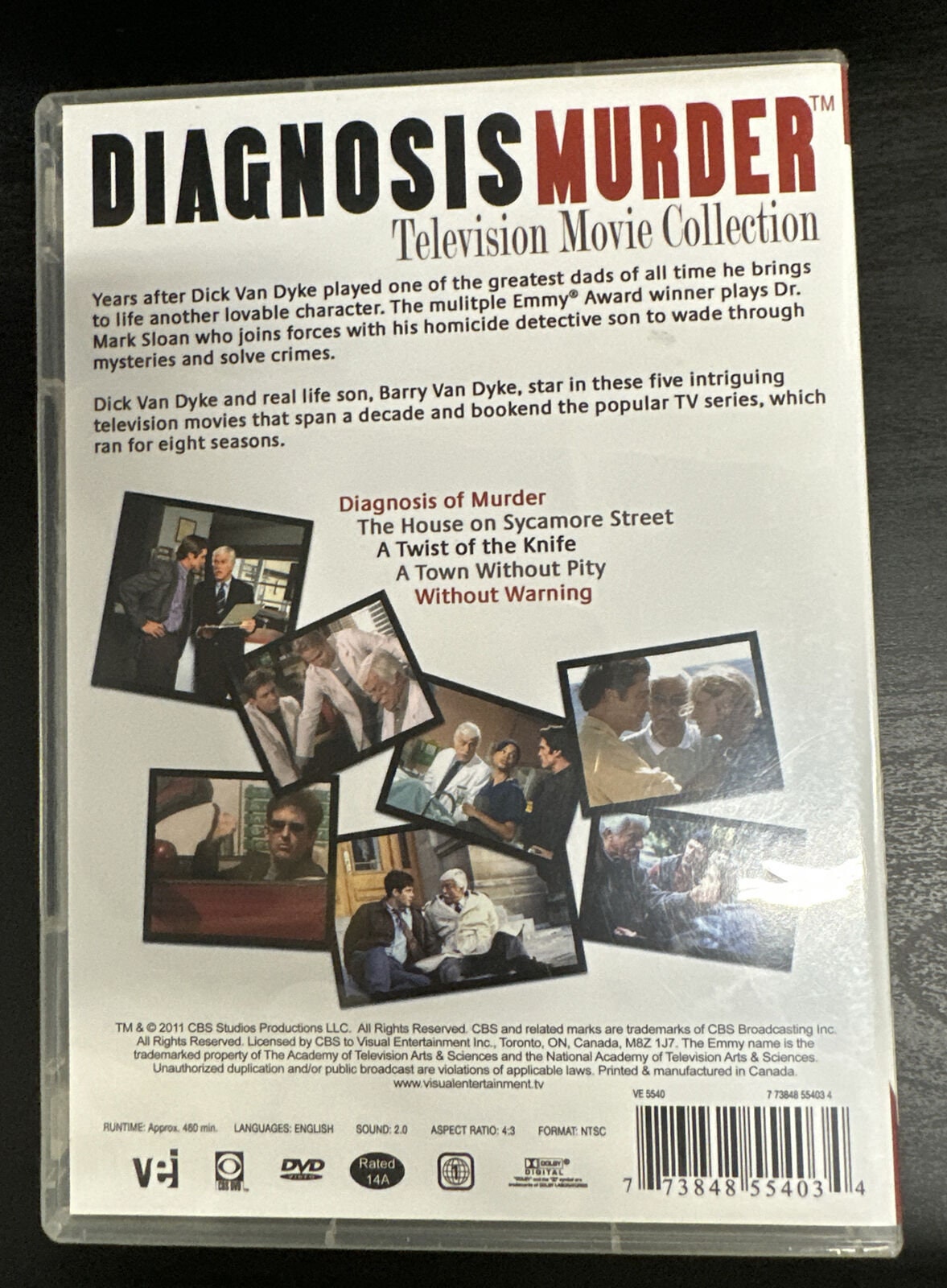 Diagnosis Murder TV Movie Collection - Dick Van Dyke, 5