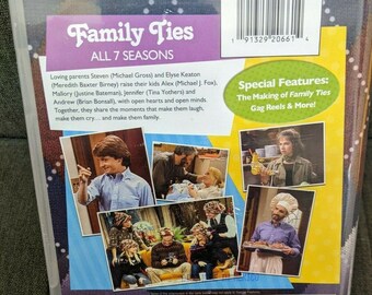 FAMILY Ties: the Complete Series BRAND New Dvd Set Michael J. Fox