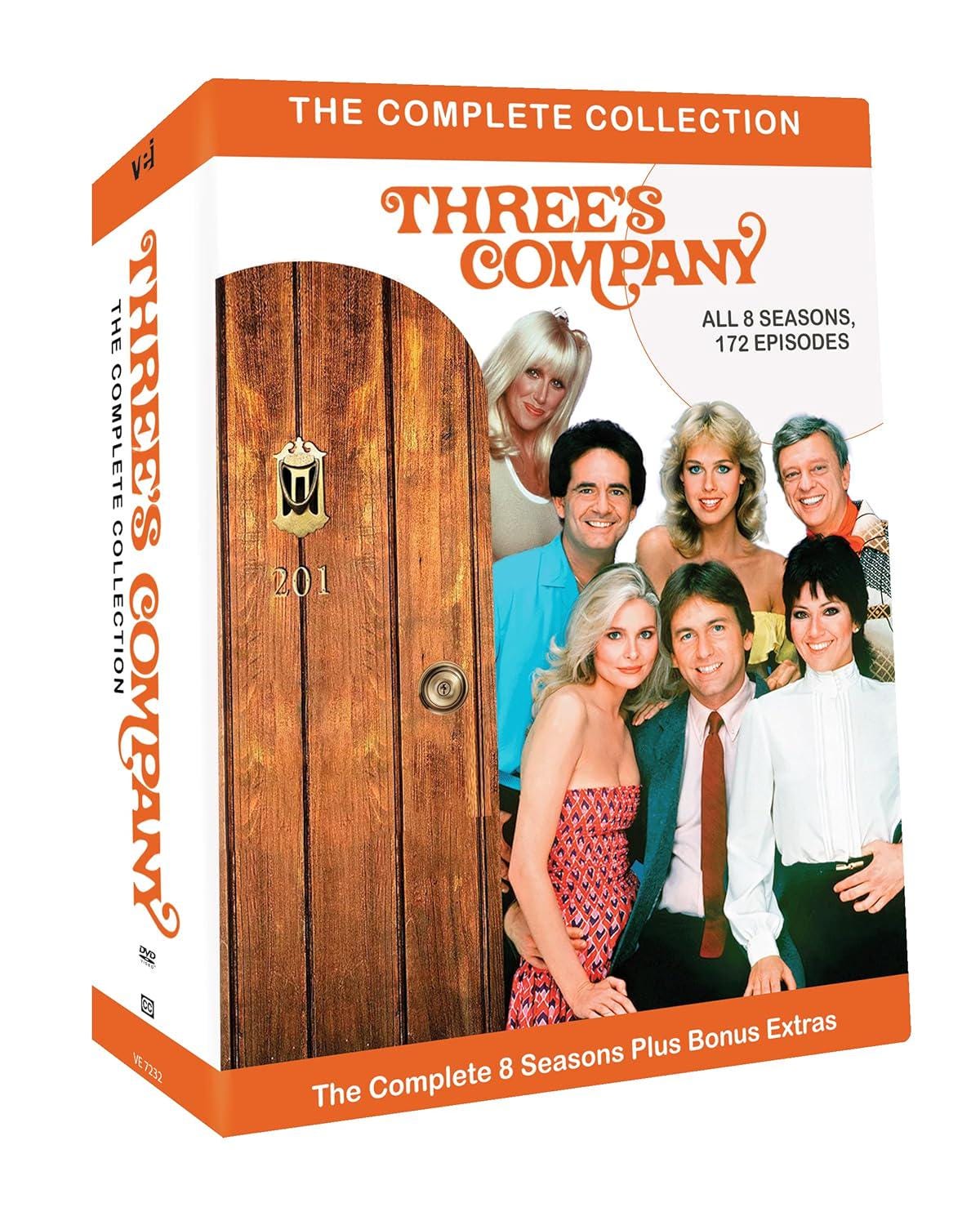 Three's Company the Complete Collection on DVD - Etsy