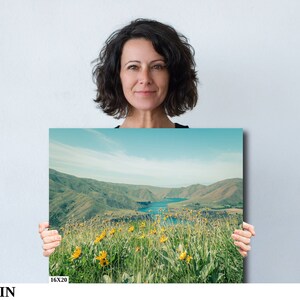 ボイジーのヴィンテージ風景写真 | 大型壁掛けキャンバスアート 画像 2