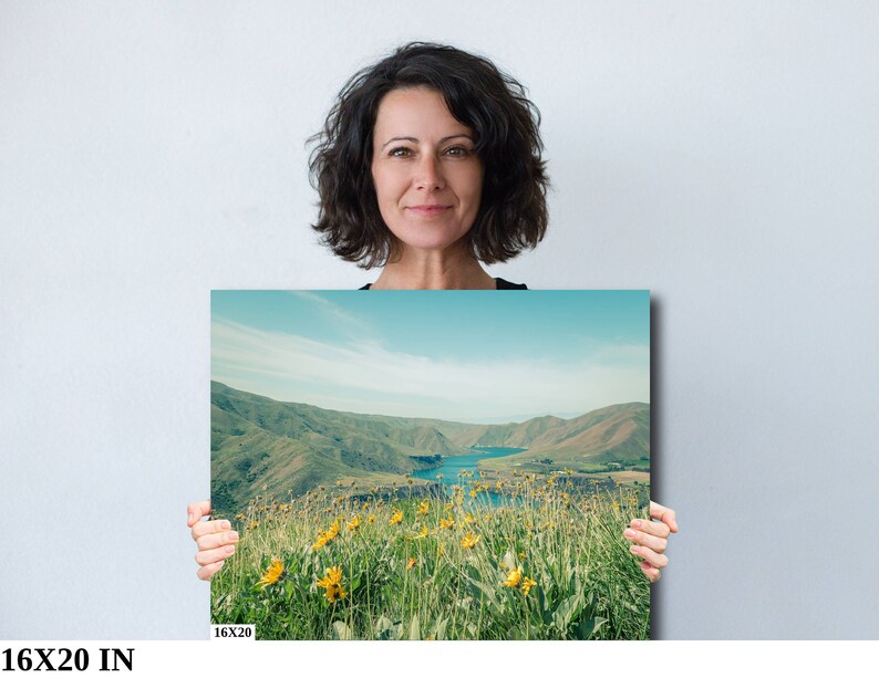 ボイジーのヴィンテージ風景写真 | 大型壁掛けキャンバスアート 画像 2