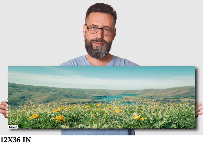 ボイジーのヴィンテージ風景写真 | 大型壁掛けキャンバスアート 画像 4