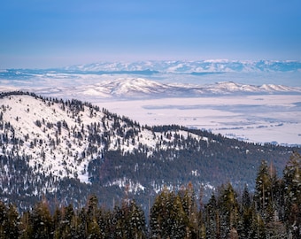 Wallowa Mountains Print: Malowniczy krajobraz Oregonu