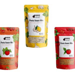 Gourmet Pasta Sauce Mix (Pack of 3) – Authentic Italian Flavors, Premium Quality Ingredients, Ideal for Spaghetti, Penne, and More