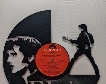 Elvis Presley - Laser Cut Vinyl Schallplatten Kunst - Wandkunst - Raumdekor - Musik Geschenke für jeden Anlass