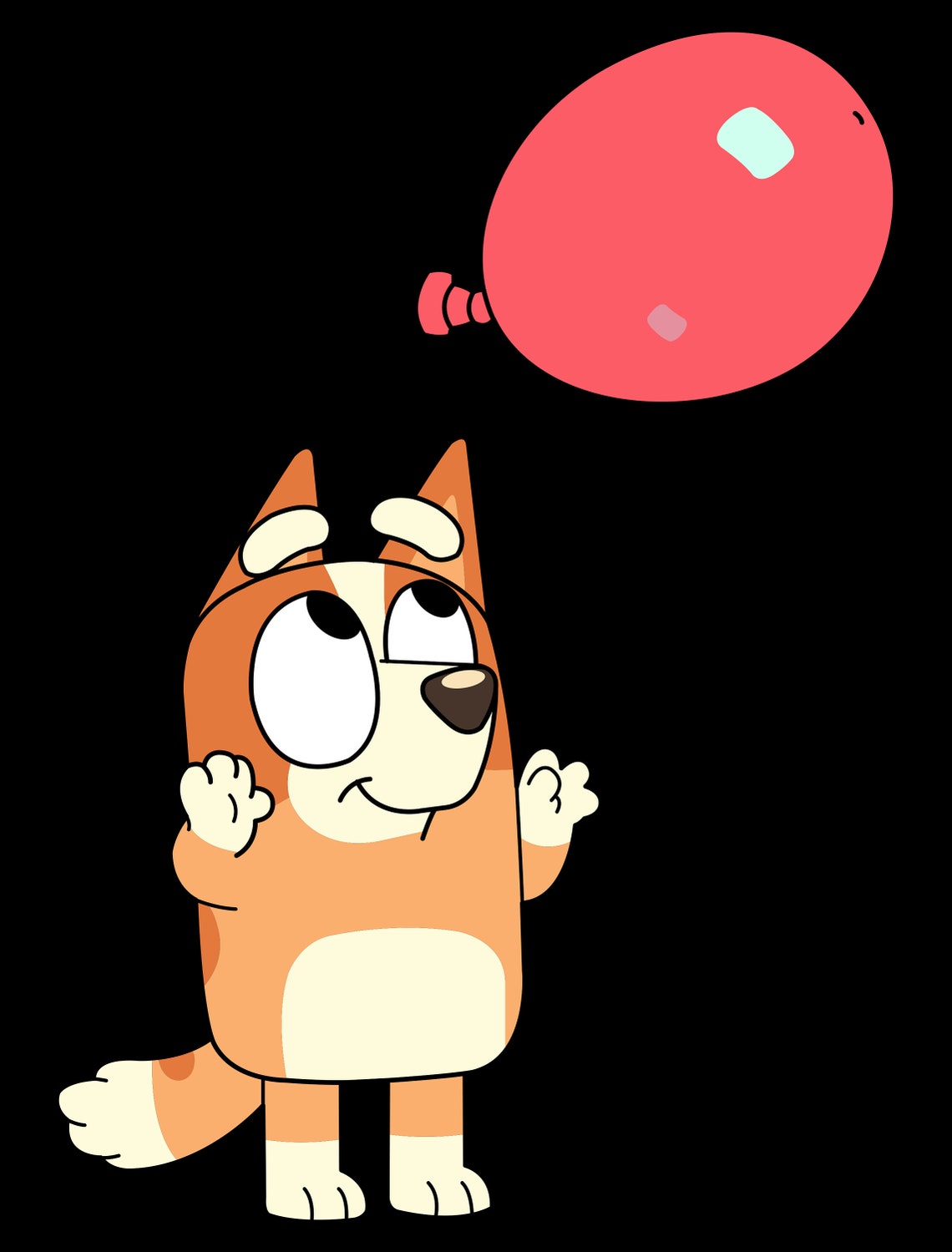 Bluey With Balloon
 Bluey SVG PNG Balloon bluey Cut Files for Cricut Bluey the Etsy Israel