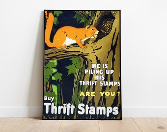 Vintage World War I Propaganda Artwork, Instant Digital Download Poster