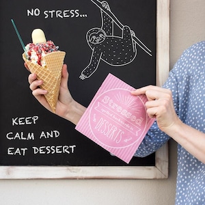 Servilletas decoupage para postres