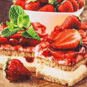 Servilletas decoupage Tarta sabrosa
