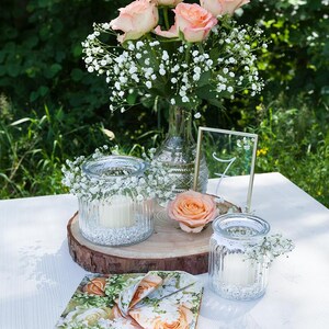 Servilletas Decoupage Rosas y Lilas