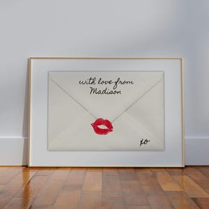 Madison Wisconsin Wall Art, With Love From Madison Art Print, Custom Location Travel Print, Wisconsin Moving Gift Idea, College Dorm Decor