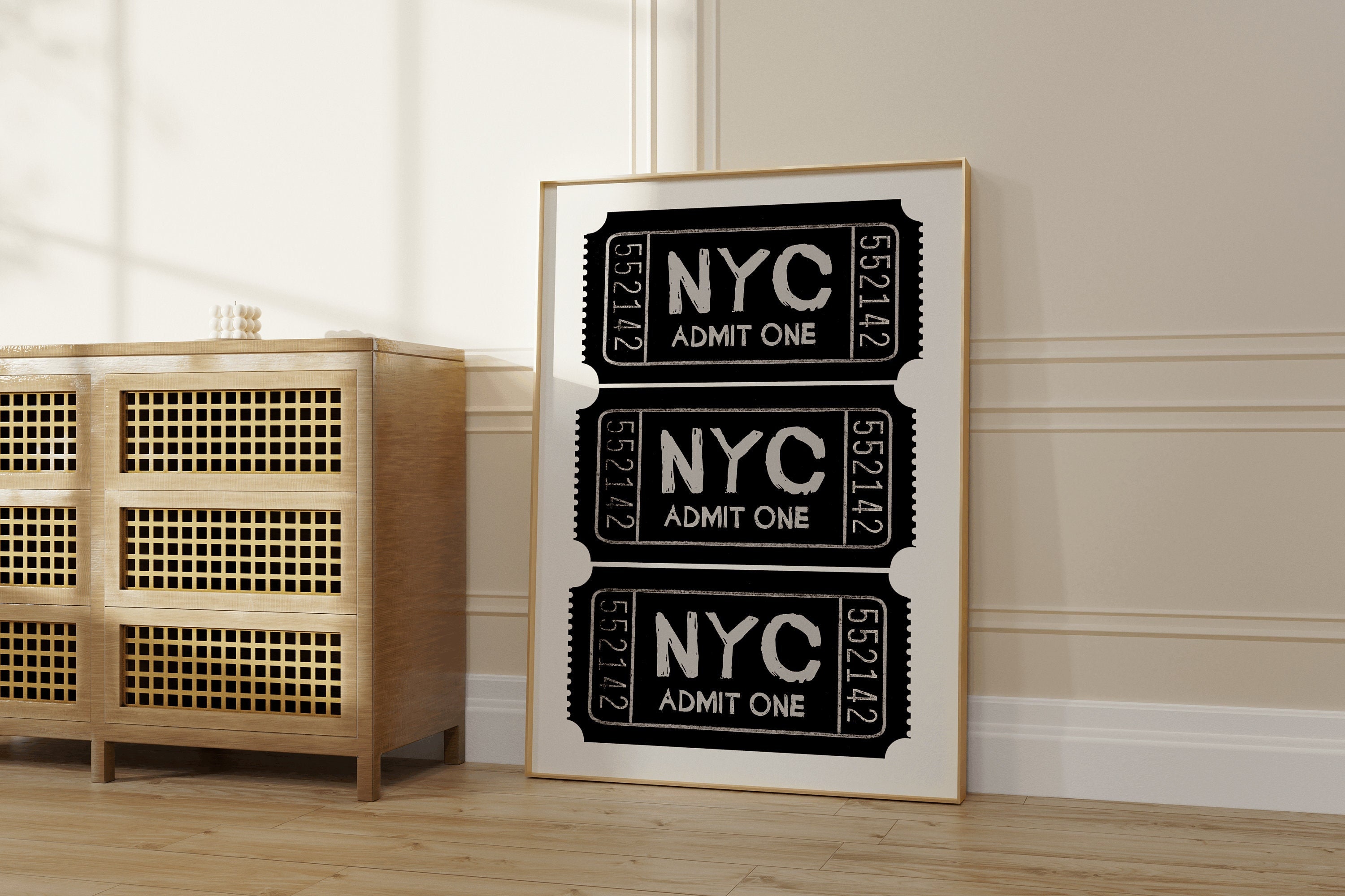New York City Wall Art, Y2K New York Wall Art, NYC Cityscape Print ...