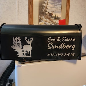 Custom Laser Engraved Mailbox