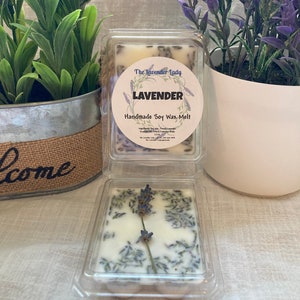 Lavender Wax Melt | Lavender Soy Wax Melt | Hand Poured Soy Wax Melt | Soy Wax Melt | Natural Soy Wax | Wax Melt | Warmer | Easter