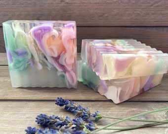 Sparkle Farts Soap | Rainbow Farts Bar Soap | Unicorn Fart Soap | Rainbow Soap | Unicorn Soap | Fun Soap | Gift For Girl | Easter | Spring