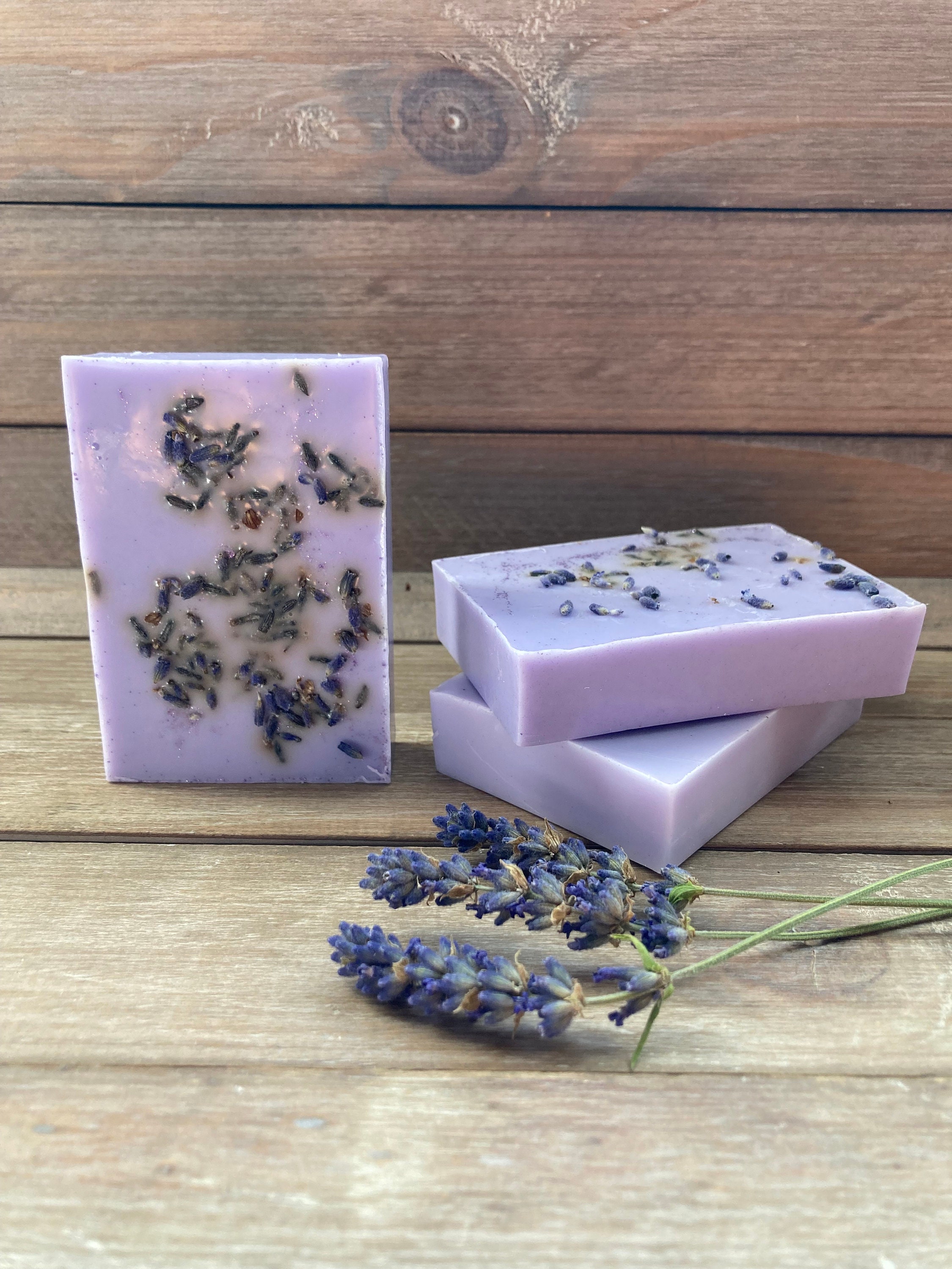 Lavender Bar Soap | Calming Lavender Soap | Handmade Soap | Gift for Her | Goats Milk Soap | Sensitive Skin | Skin Care | Mother’s Day
